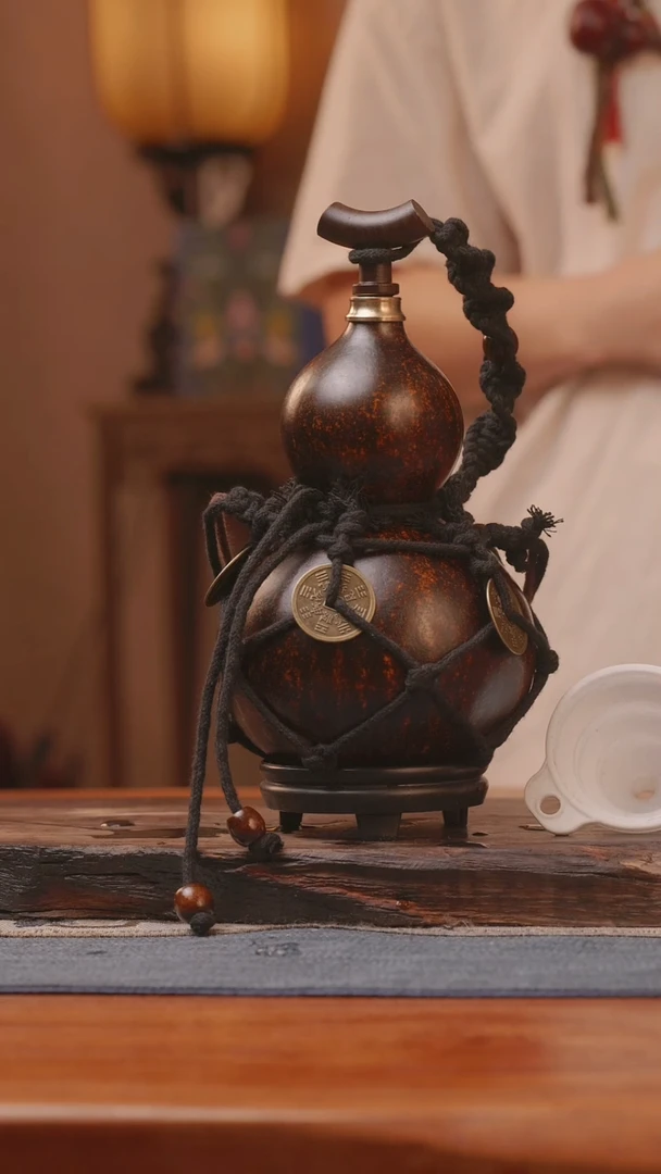1914号精品大漆葫芦防腐防渗装水茶酒