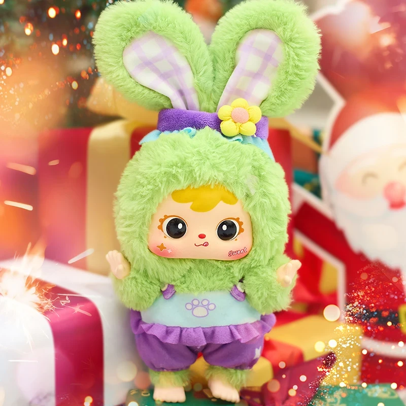 【正品代拆】三小毛小熊小兔的欢乐野餐毛绒盲盒