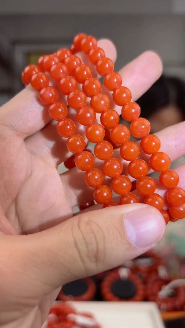 【送福珠宝】保山滴水洞老矿料《顶》（传世）多圈7+mm@T07283@