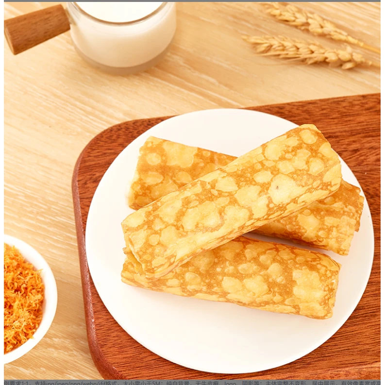 奶皮藜麦卷面包肉松沙拉夹心吐司