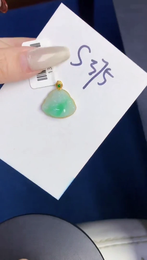 【闪购商品】翡翠颈饰18K金镶嵌000000000