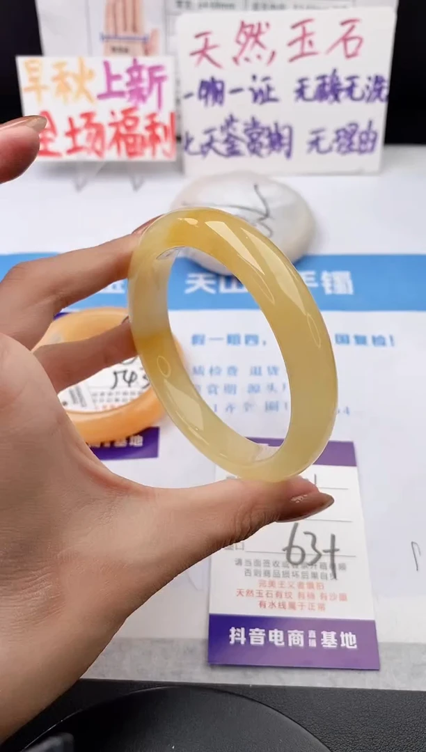 未镶嵌手镯石英质玉j201-HHB63+
