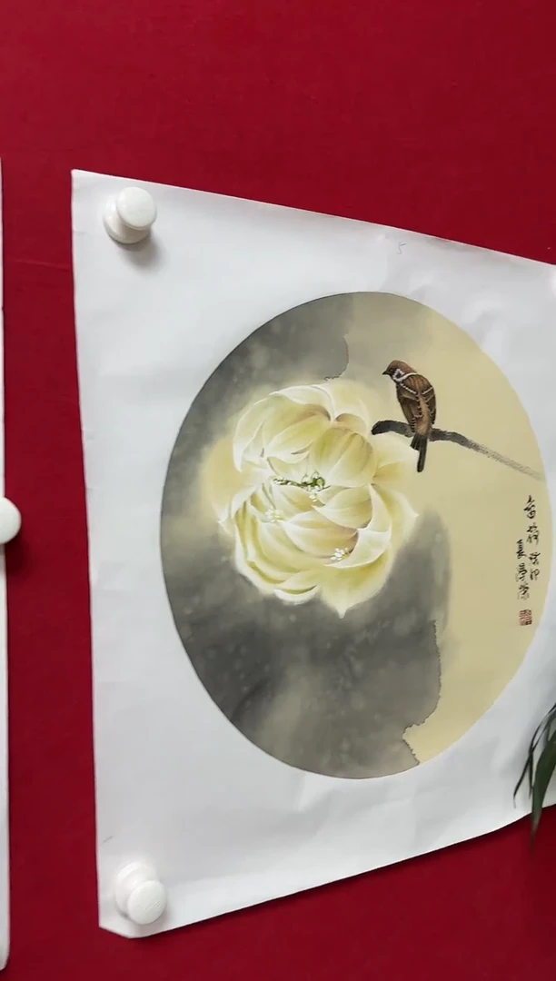 书法LXR 02 工笔花鸟 5