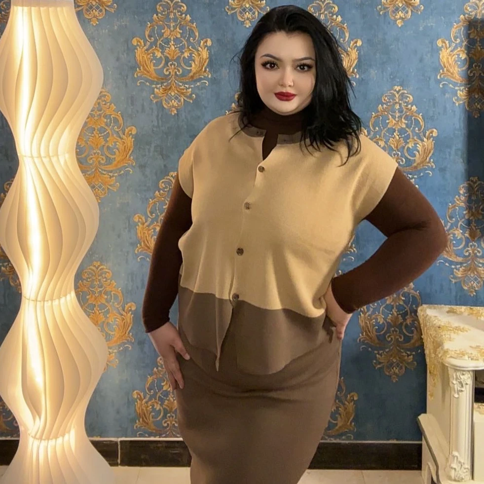 新款Banure针织性感百搭时尚潮流三件套