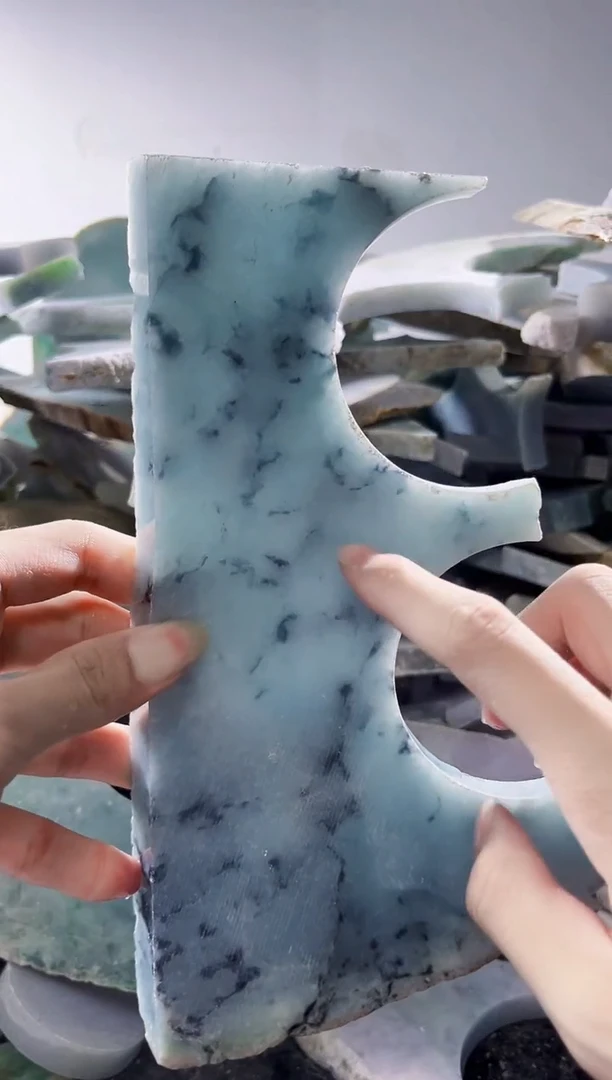 裸石翡翠缅甸翡翠A货陈6422