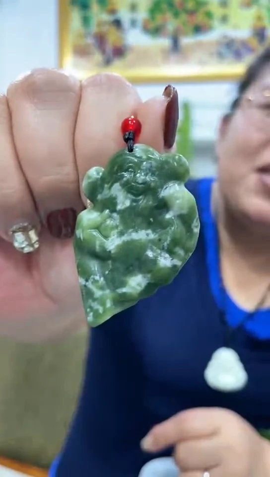 未镶嵌岫玉挂件