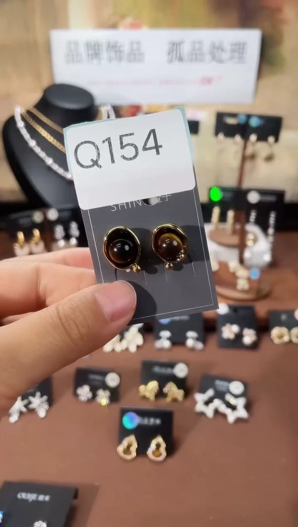 合金925银锆石Q154