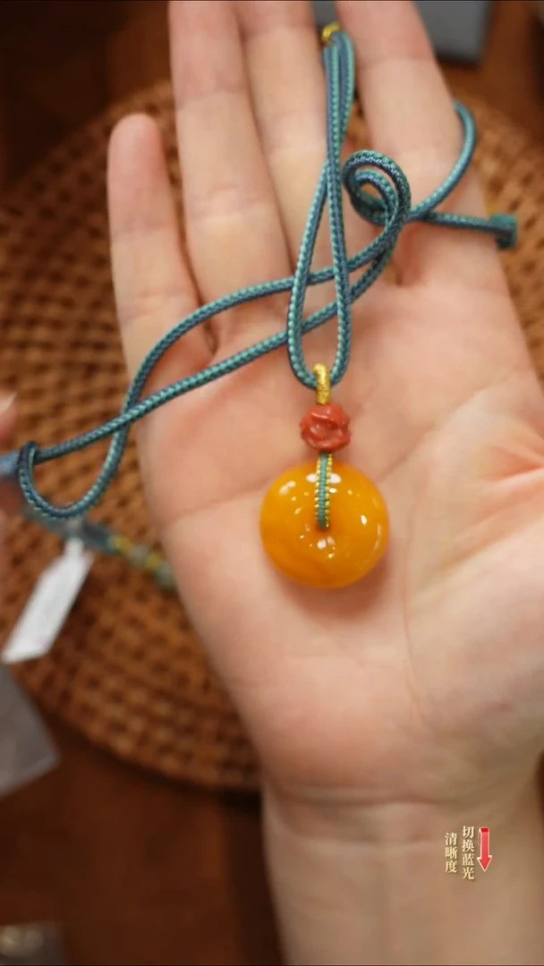 【闪购商品】琥珀颈饰未镶嵌0206-007