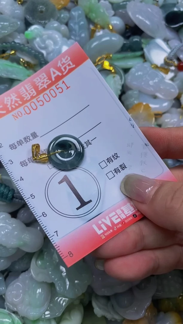 翡翠未镶嵌颈饰闪购0050051