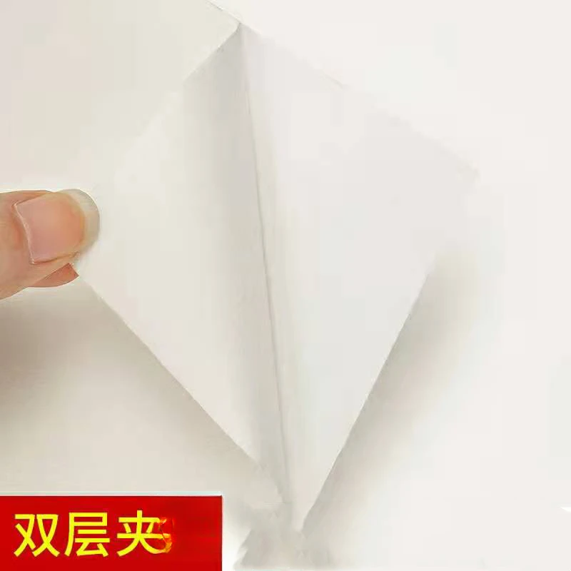 S【833】 古法檀皮  加厚（双层夹） 白色（纯生）M65克