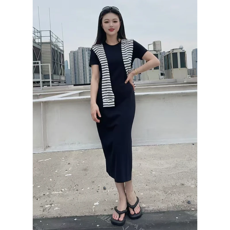 妮子严选夏季新款显瘦时尚洋气连衣裙258115