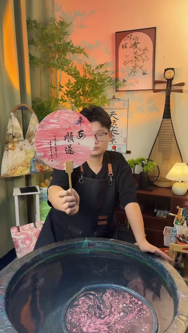 绢布/宣纸/竹团扇【三生三世十里桃花】