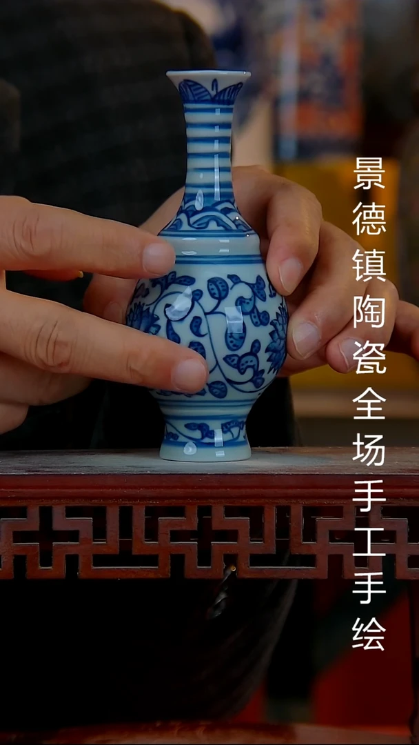 摆件景德镇陶瓷 全场手工手绘