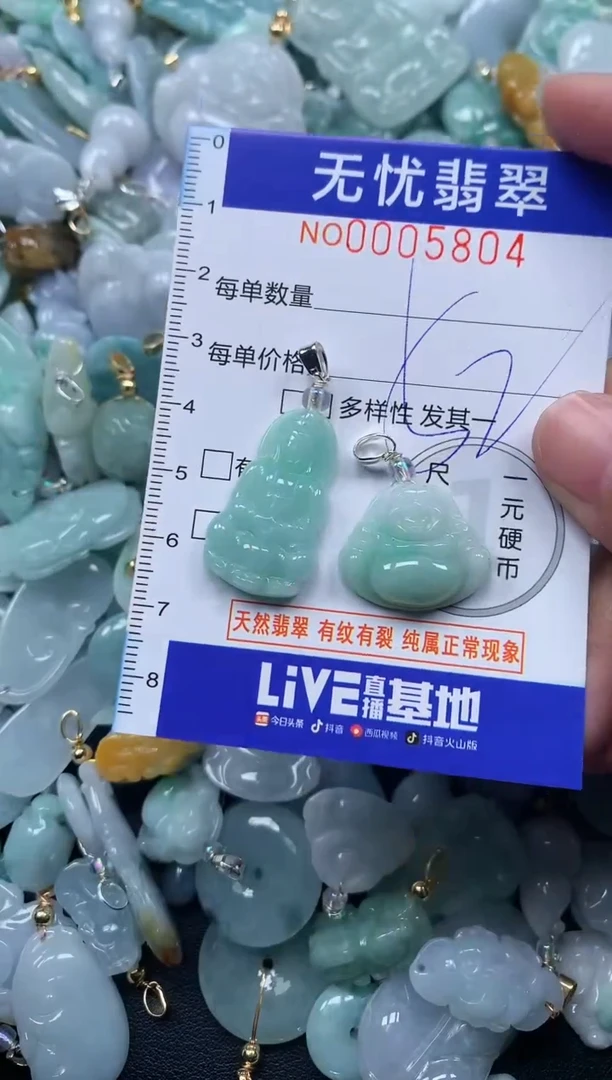颈饰未镶嵌翡翠5804