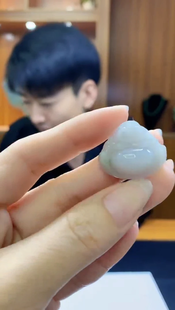 翡翠未镶嵌颈饰1022ry-jj挂件1