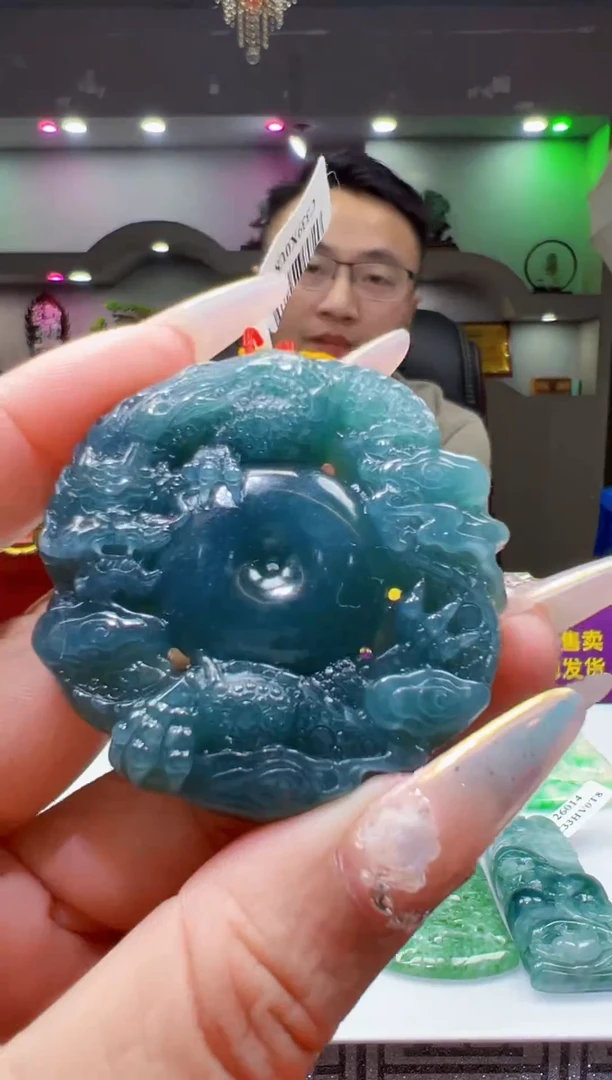 未镶嵌定制翡翠Q70576翡翠多样性发一