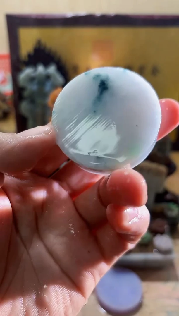 未镶嵌挂件翡翠A货常星7923