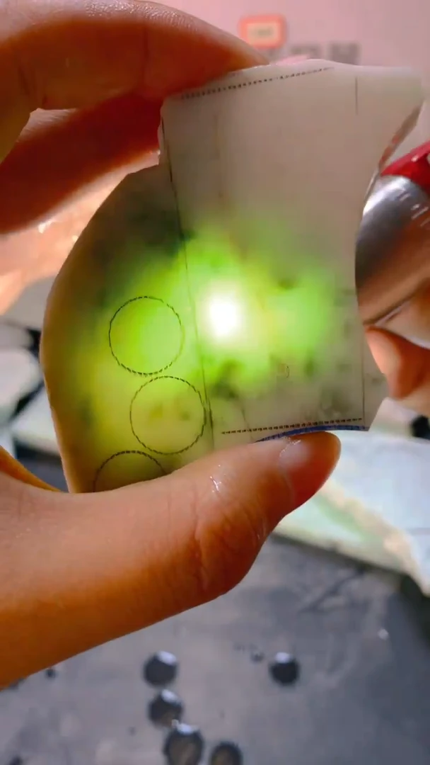 未镶嵌裸石翡翠天然缅甸翡翠A货FC211