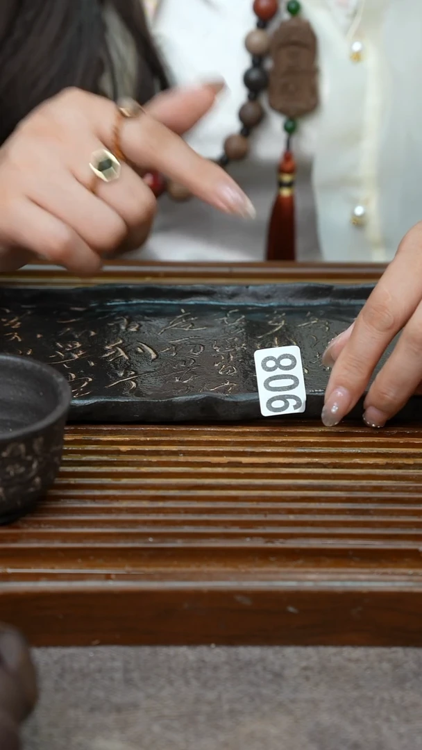 万古烧粗陶手工茶具