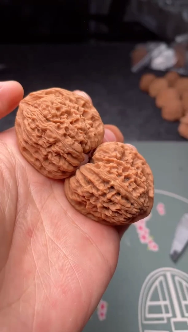 把件文玩核桃a70  南疆石 38尺