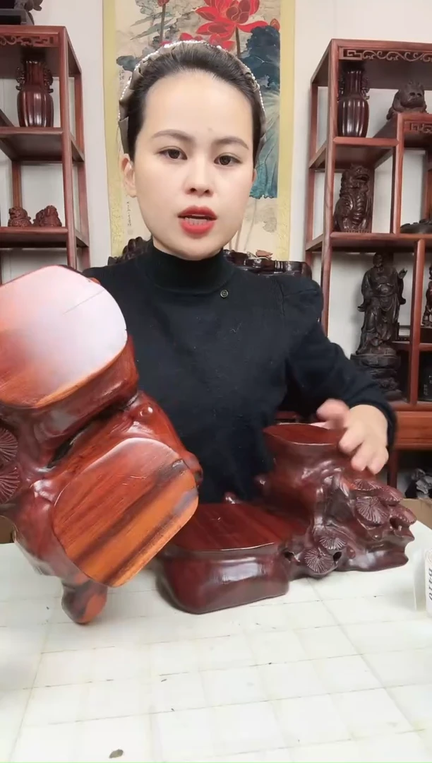 木阿****店臻宝工艺随行底座