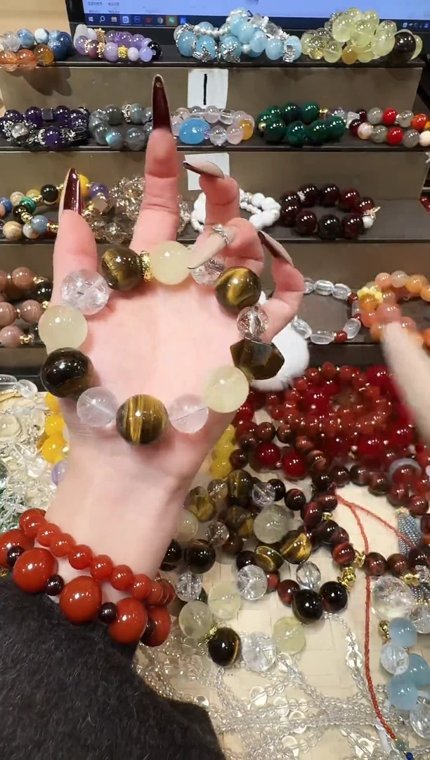 未镶嵌手串水晶多样发一