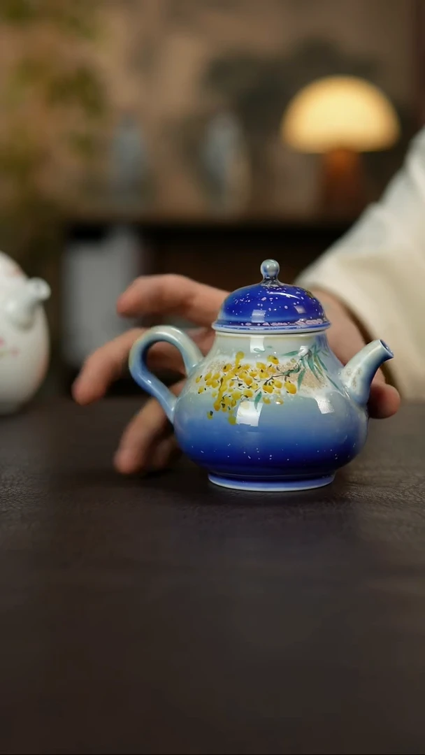 杯景德镇陶瓷杯碗柴烧多人