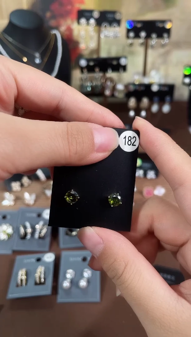 铜合金合成立方氧化锆925银豆182