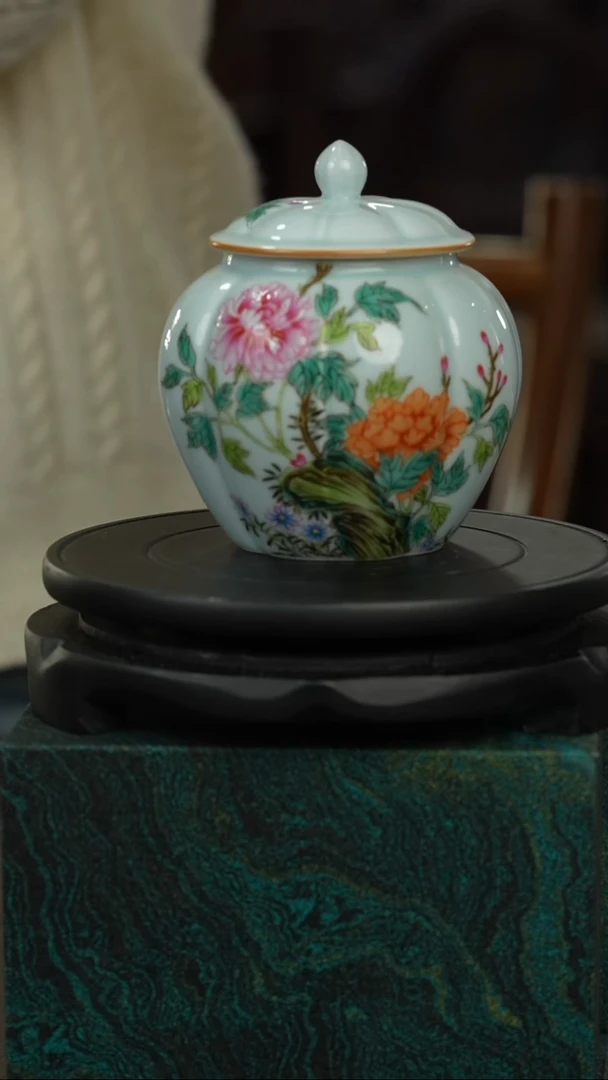 摆件瓷光明非遗书研FC0341/3