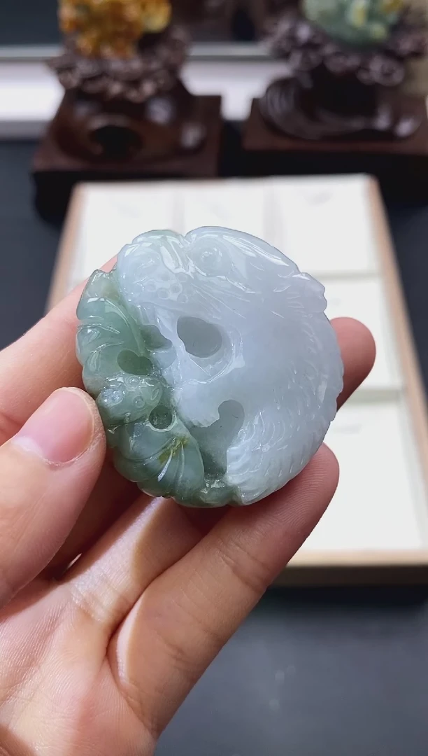 颈饰未镶嵌翡翠天然缅甸A货翡翠