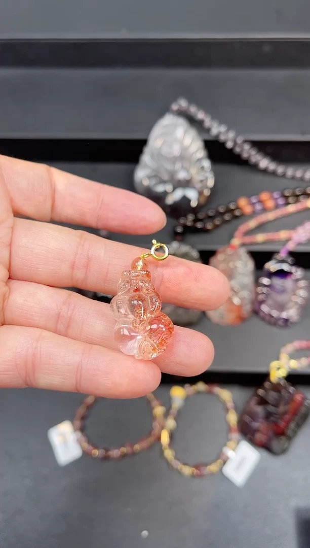 未镶嵌颈饰水晶【百晶灵儿】定制款