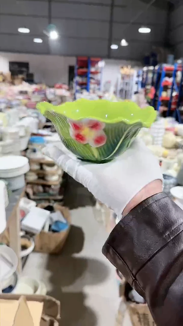 【闪购商品】瓷片花朵碗微瑕 凑满20元包邮