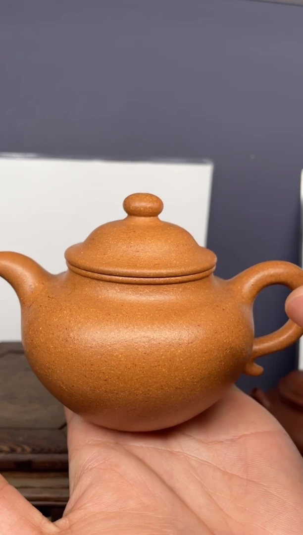 【闪购商品】紫砂茶壶老降坡莲子壶