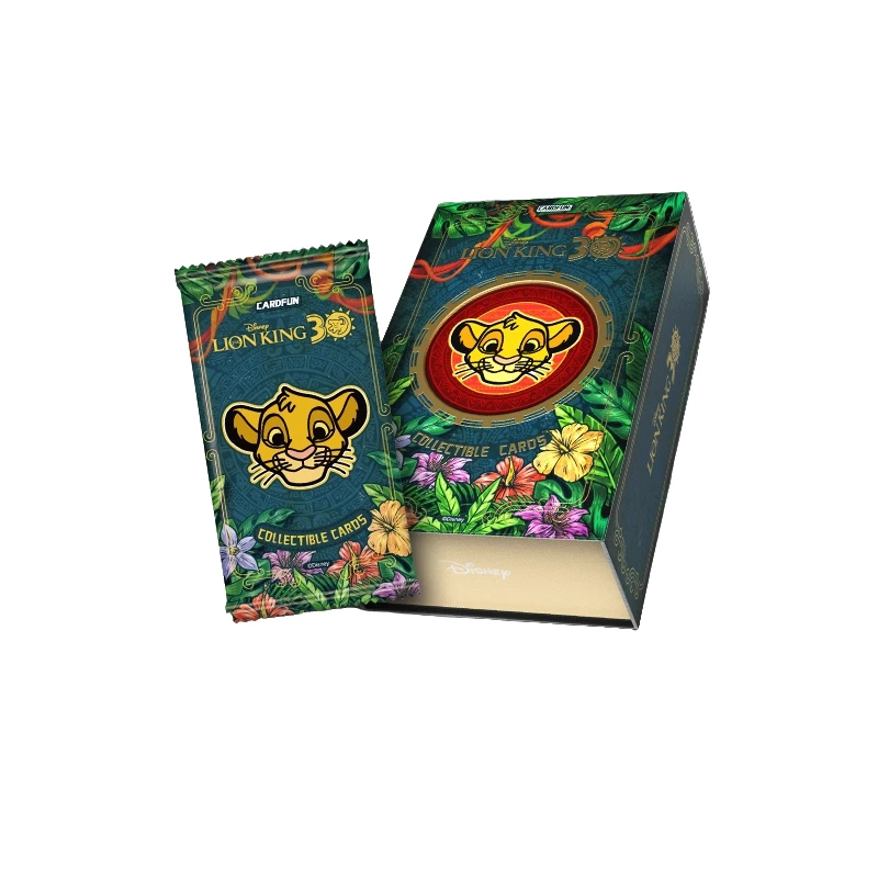 《整盒》集卡社《狮子王》30周年盲盒收藏卡牌