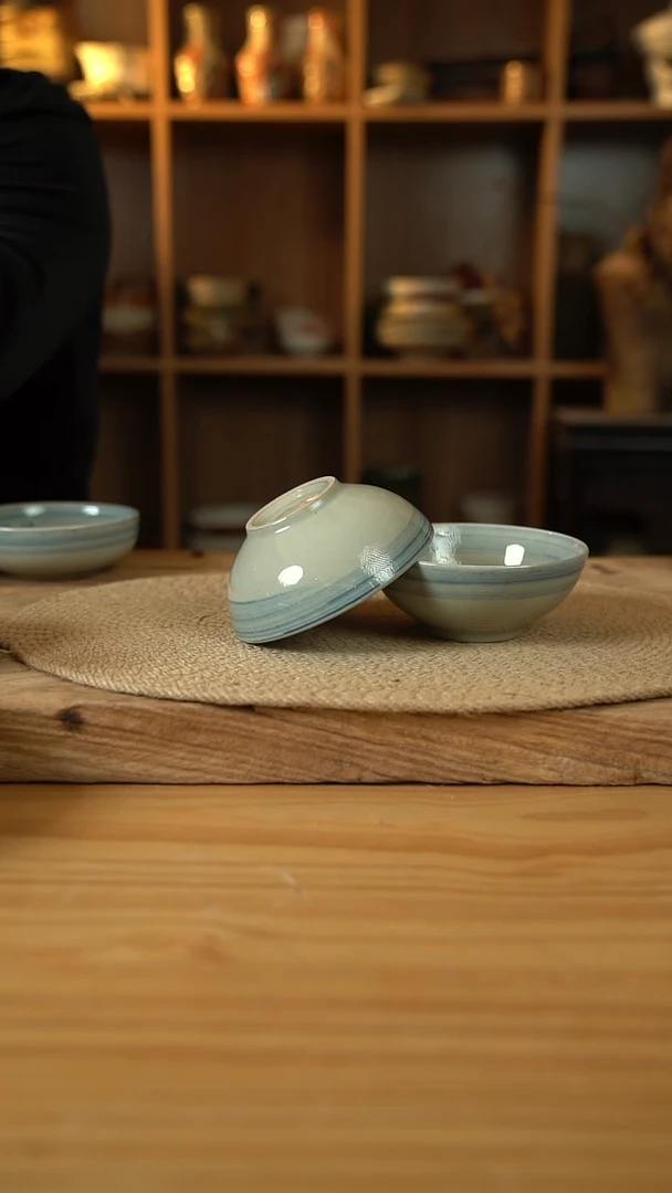 青云系列的4.8英寸小圆碗2个