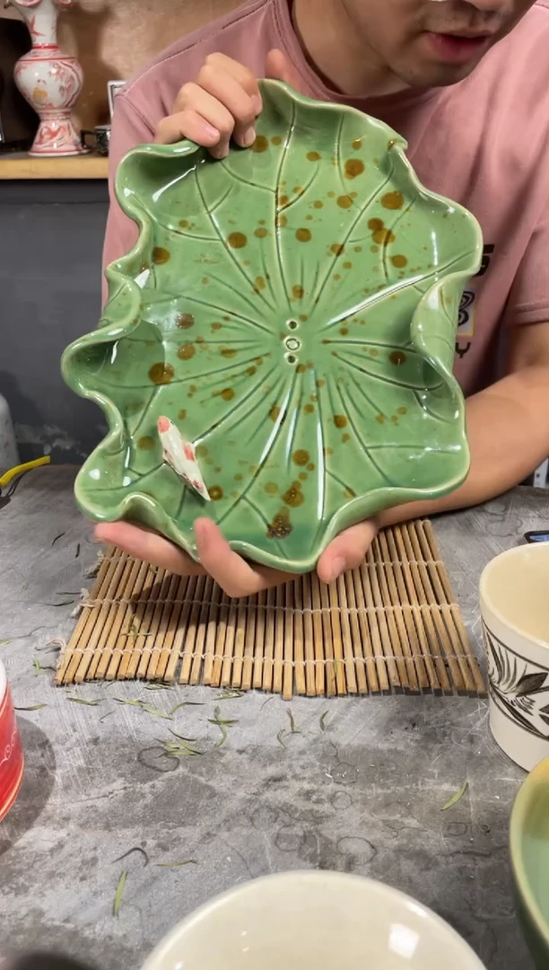 51号茶盘嘎嘎好磁州窑