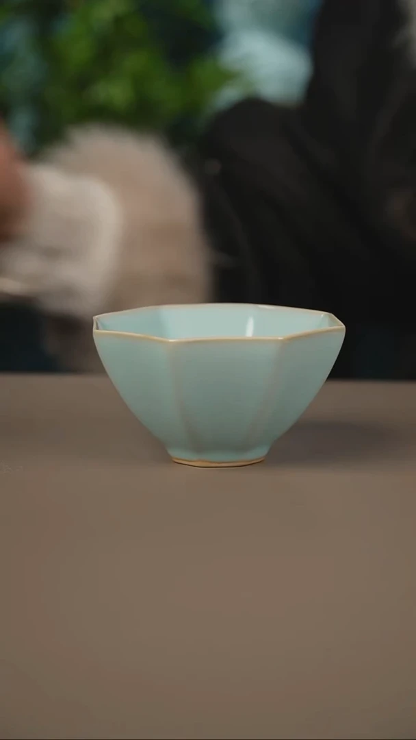 赵家窑八方杯微暇