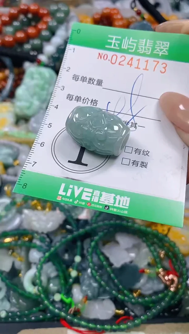 颈饰未镶嵌翡翠闪购0241173