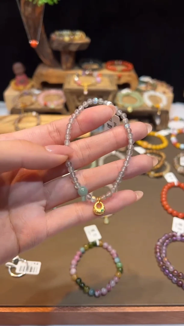 未镶嵌手链长石手饰@@D2968