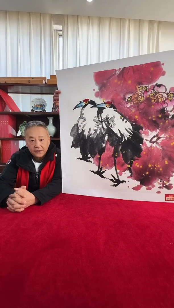 国画杨风顺老师4平尺作品