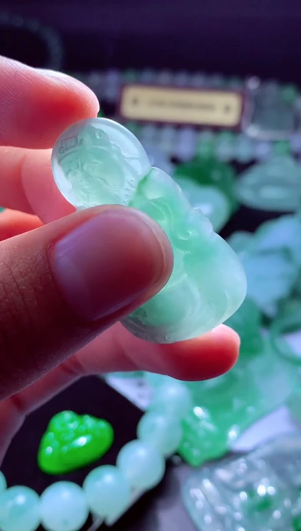 未镶嵌定制翡翠轩*#翡翠毛货定制