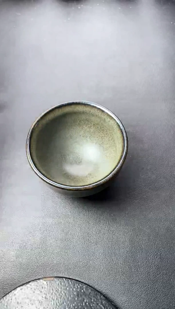 茶盏106 叶紫建盏叶紫建盏