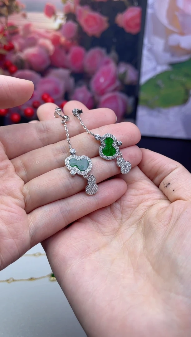 【闪购商品】翡翠挂件银S925镶嵌-多样性发其一