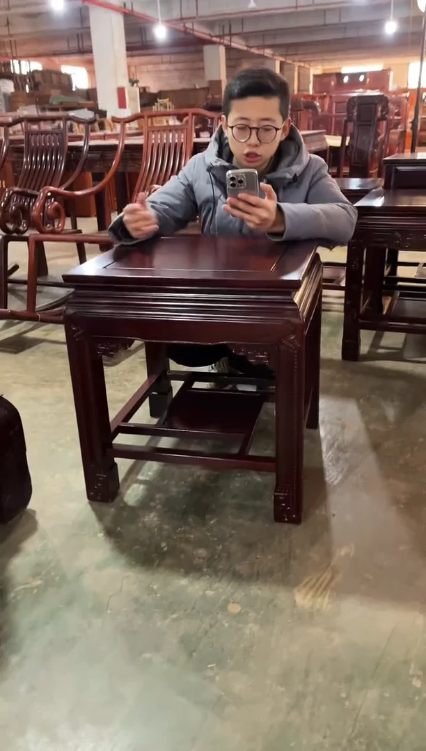 【闪购商品】黑酸枝木类成套家具J99