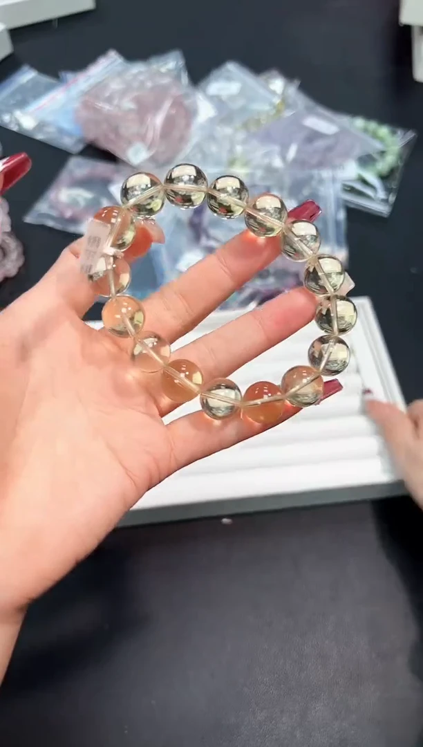 【闪购商品】水晶手串未镶嵌16g多样性发其一/1条默认微瑕