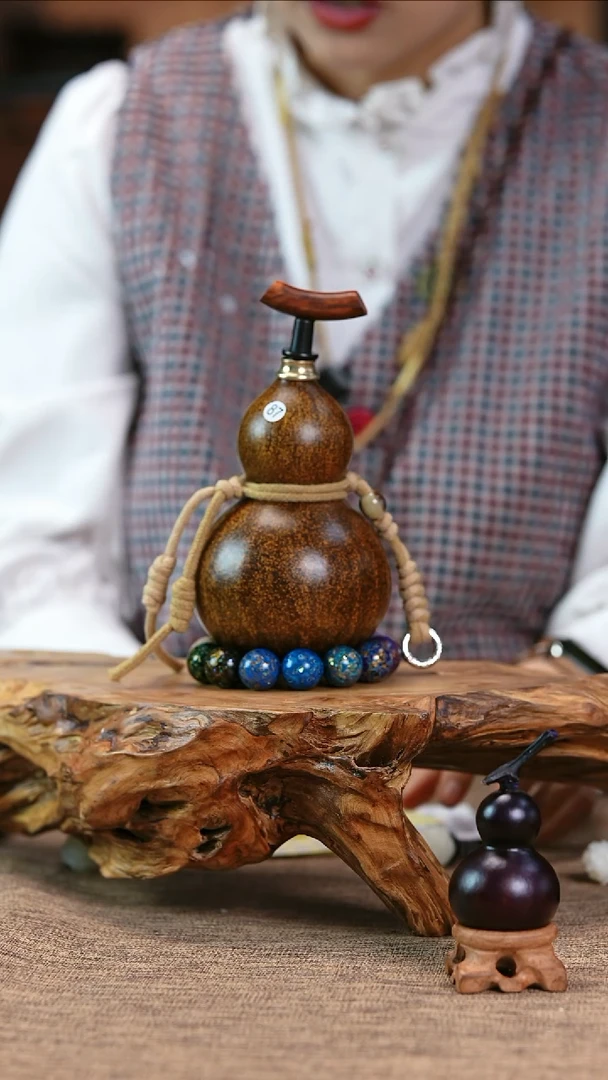 【闪购商品】87—光岳葫天然大漆酒葫芦不含漆珠