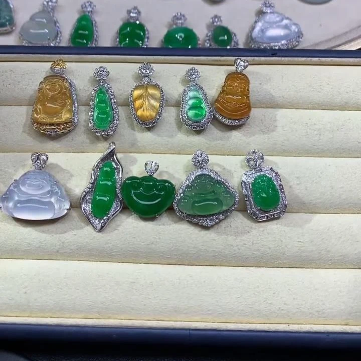 【可心臻选彩虹盘】翡翠-18K金-多样性发其一BC11|CXQ21