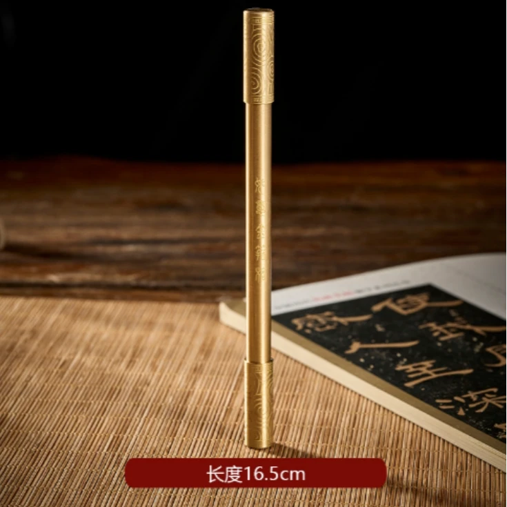 【奇居】黄铜大号金箍棒笔创意装饰摆件