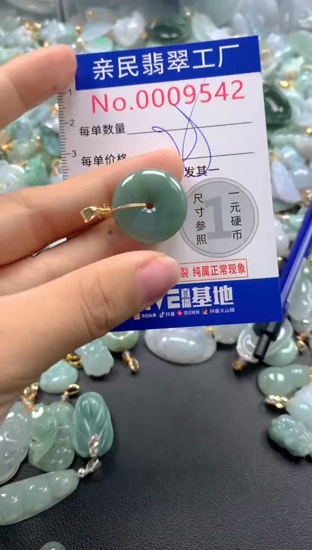 颈饰未镶嵌翡翠9542