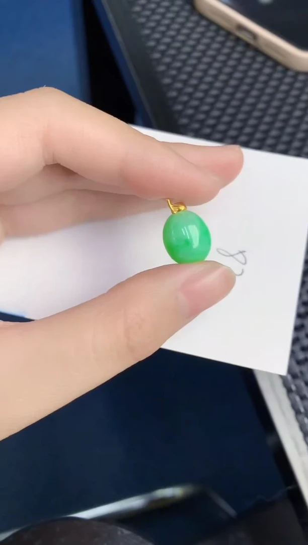 【闪购商品】翡翠颈饰18K金镶嵌000000000